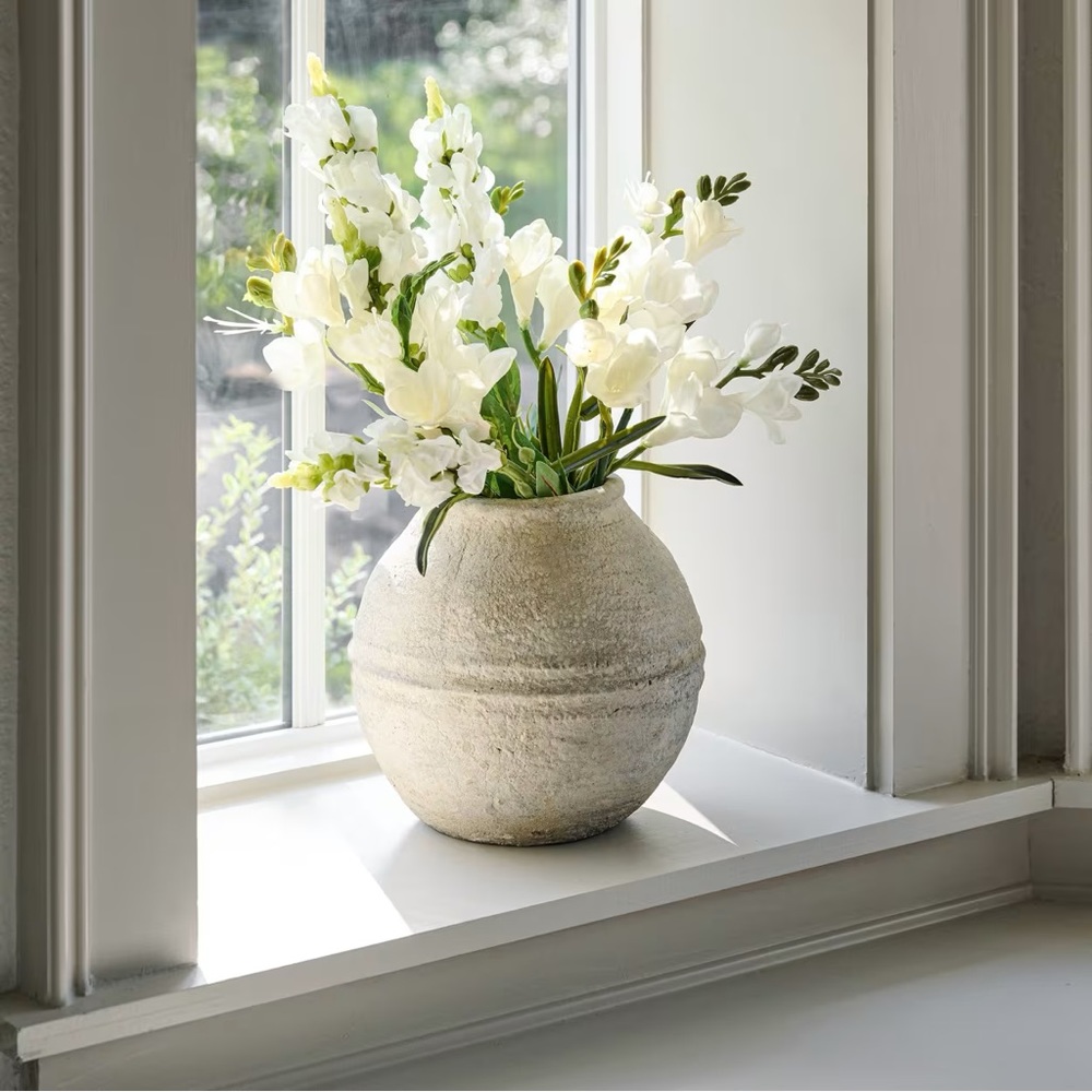 Concrete Round Vase